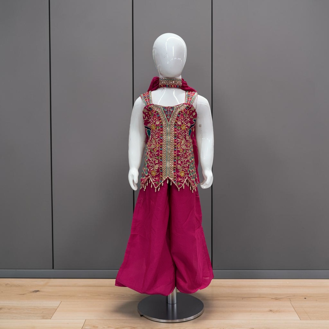 Peacock Palazzo Suit