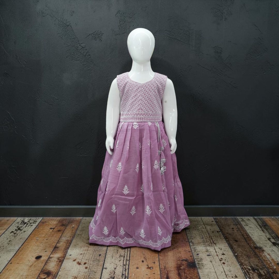 Space silk Frock