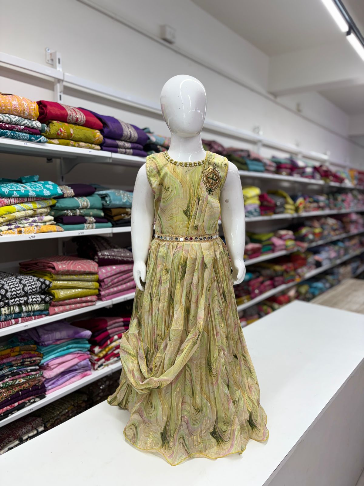 Saree Pattern Frock