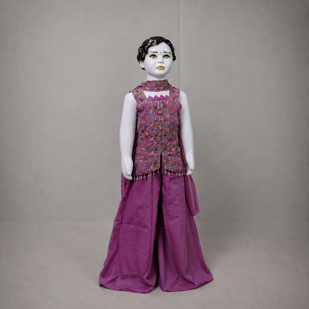 Designer suit with Kashmiri work